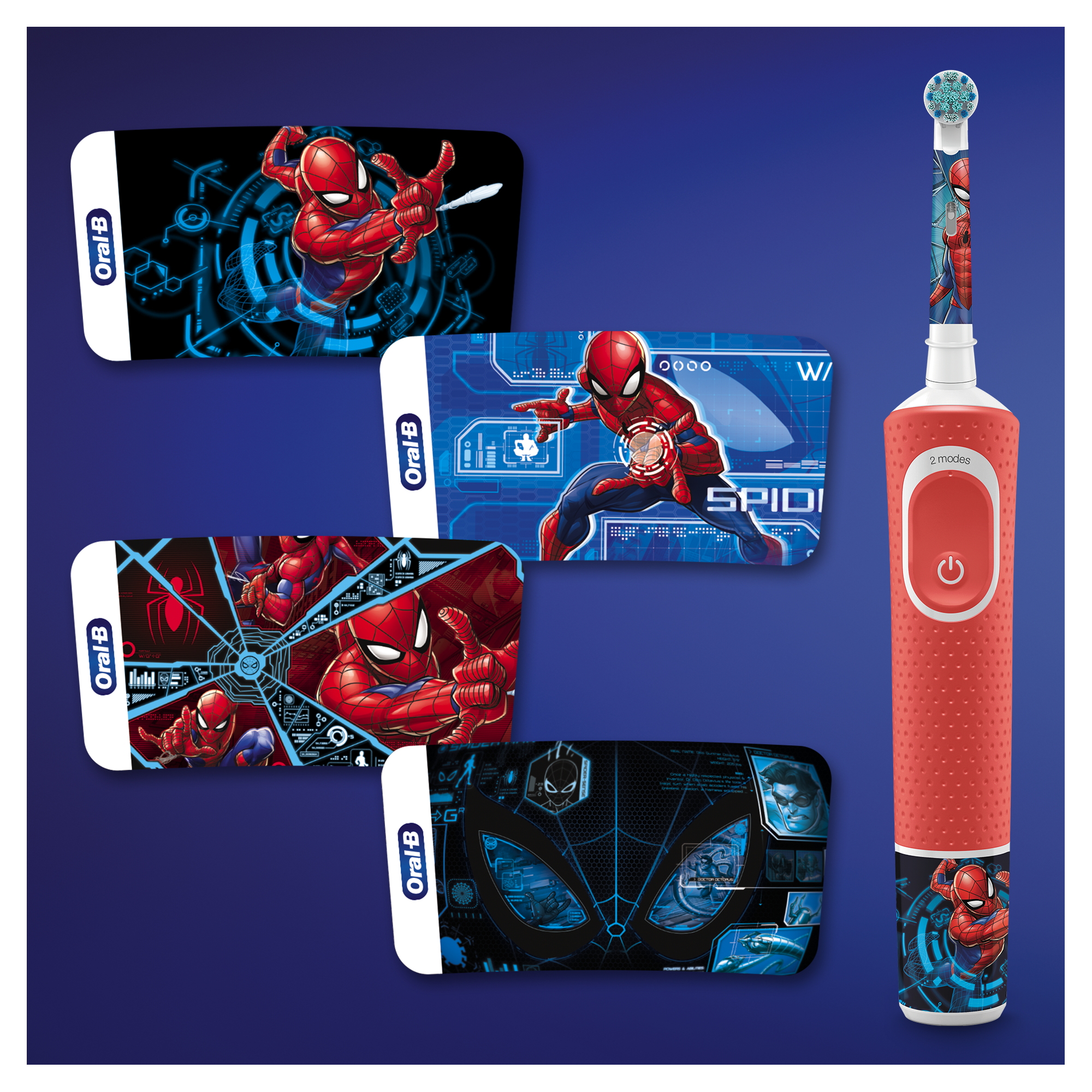 Oral-b braun vitality pro kids Человек-Паук / spider-man Детская электрическая зубная щетка d103.413.2kx Oral-b braun vitality pro kids Человек-Паук / spider-man Детская электрическая зубная щетка d103.413.2kx