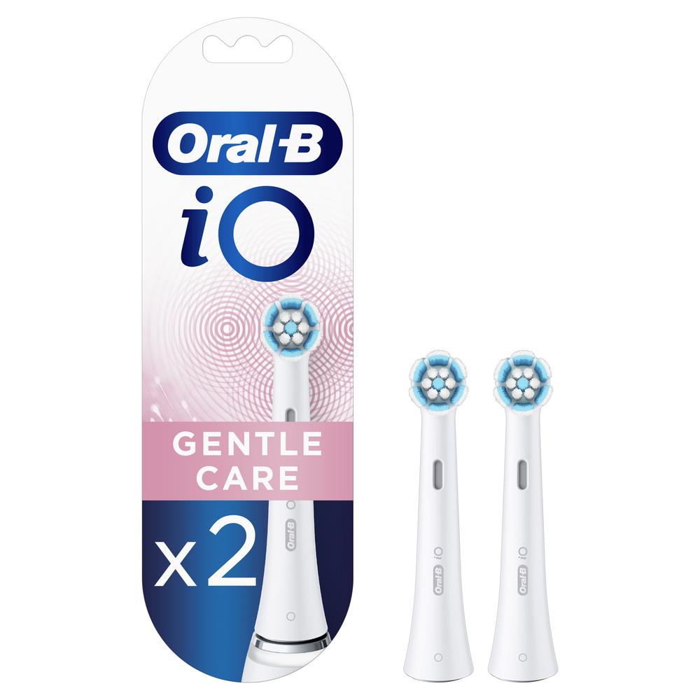 1ccaa4dd-19f4-42a8-bca0-11c45ec52e3e-1000x1000-1 Oral-B Braun iO Series Gentle Care 2 шт. Насадки для электрических зубных щеток — изображение 1