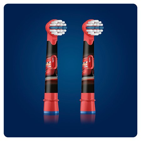 4 Oral-B Braun Stages Kids Тачки / Cars 1 шт. Насадка детская для электрических зубных щеток EB10 — изображение 1