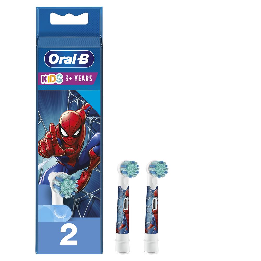 spider_man-2-1000x1000-1 Oral-B Braun Stages Kids Человек-Паук / Spider-Man 2 шт. Насадки детские для электрических зубных щеток EB10S-2 — изображение 1